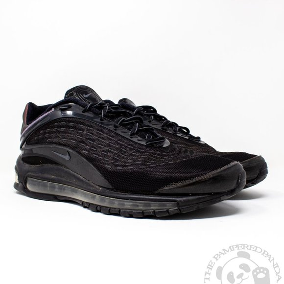 nike air max deluxe triple black